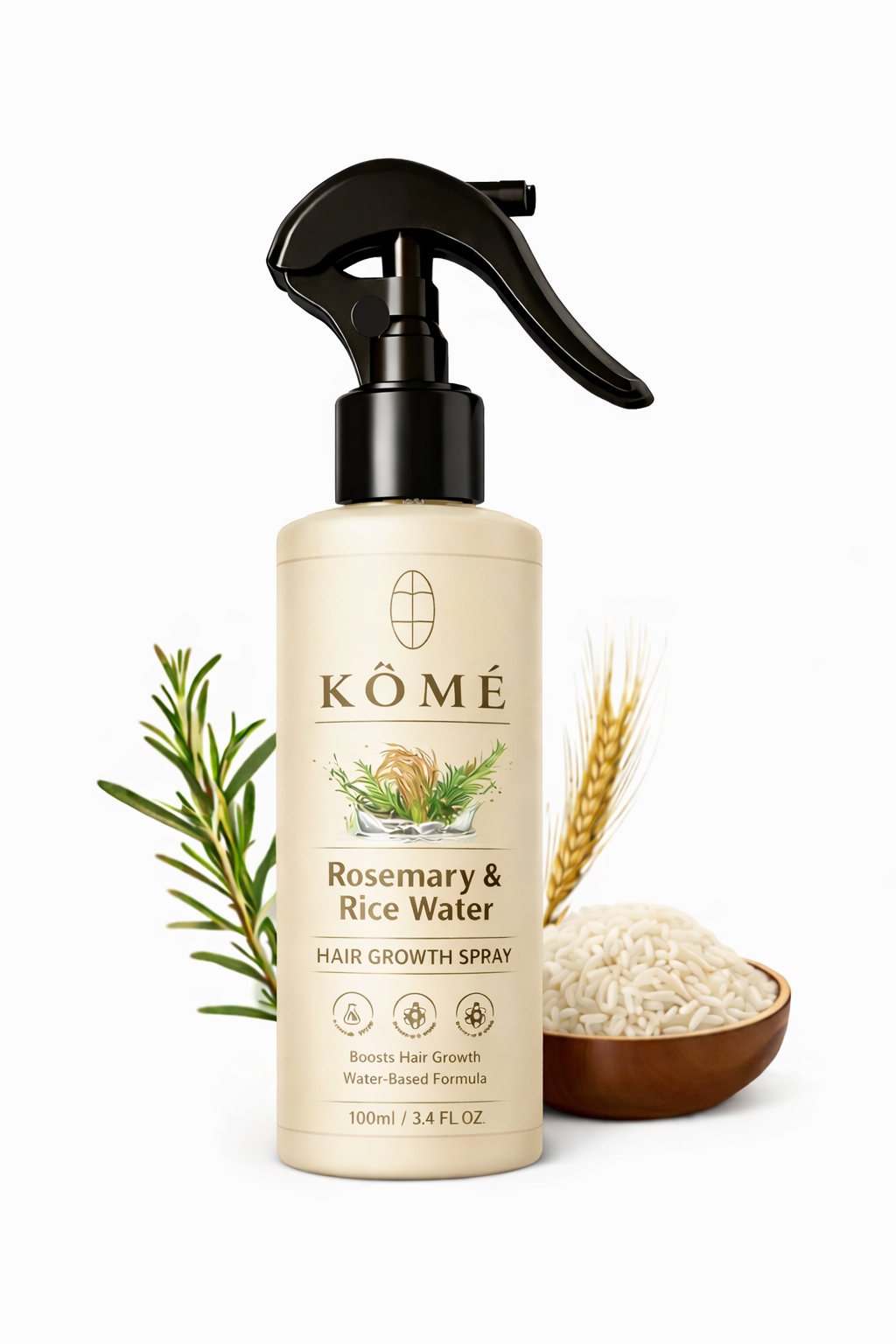 Rice + Rosemary Hair Growth Spray