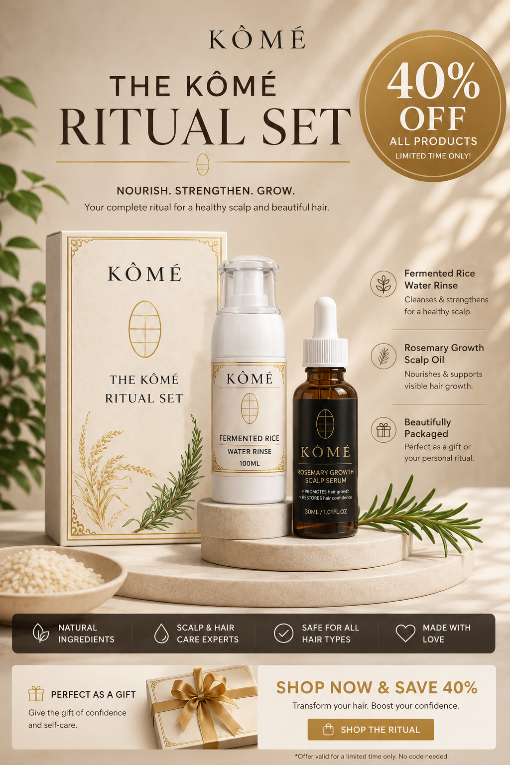 The Kômé Ritual Set